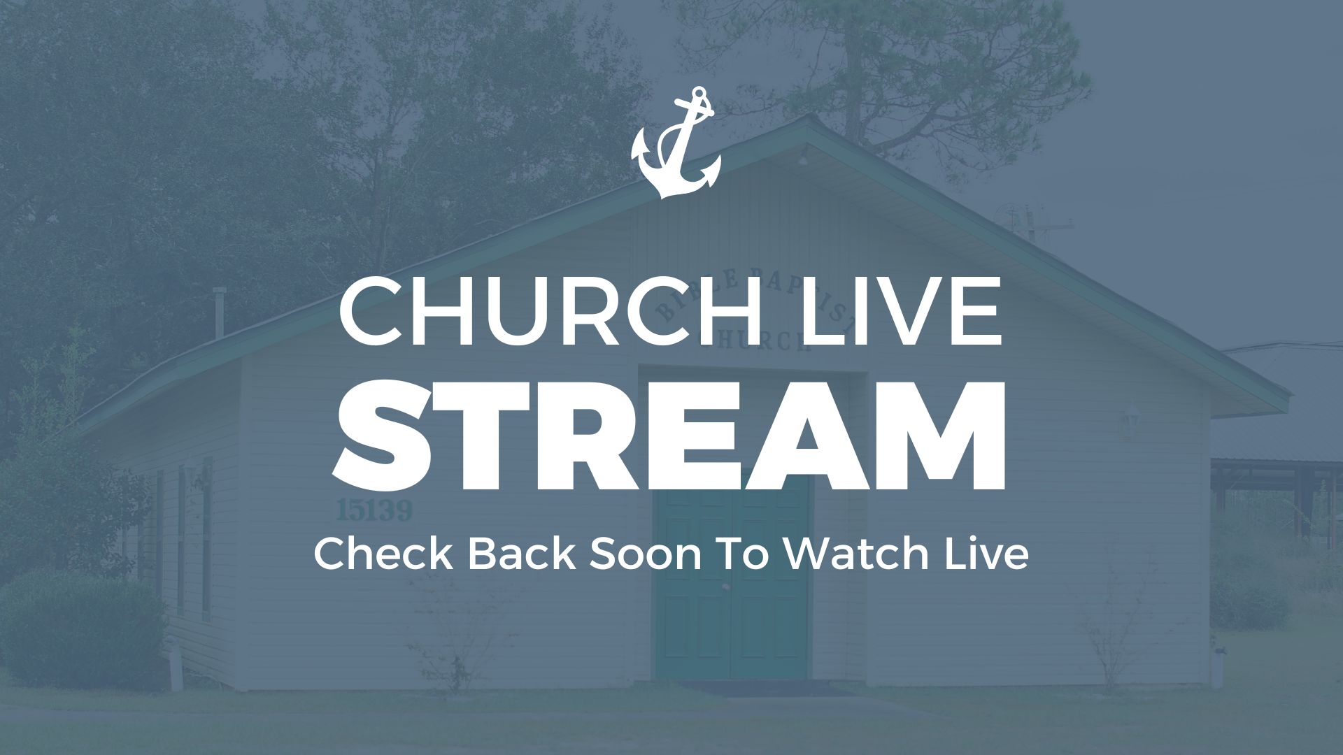 Waiting for livestream