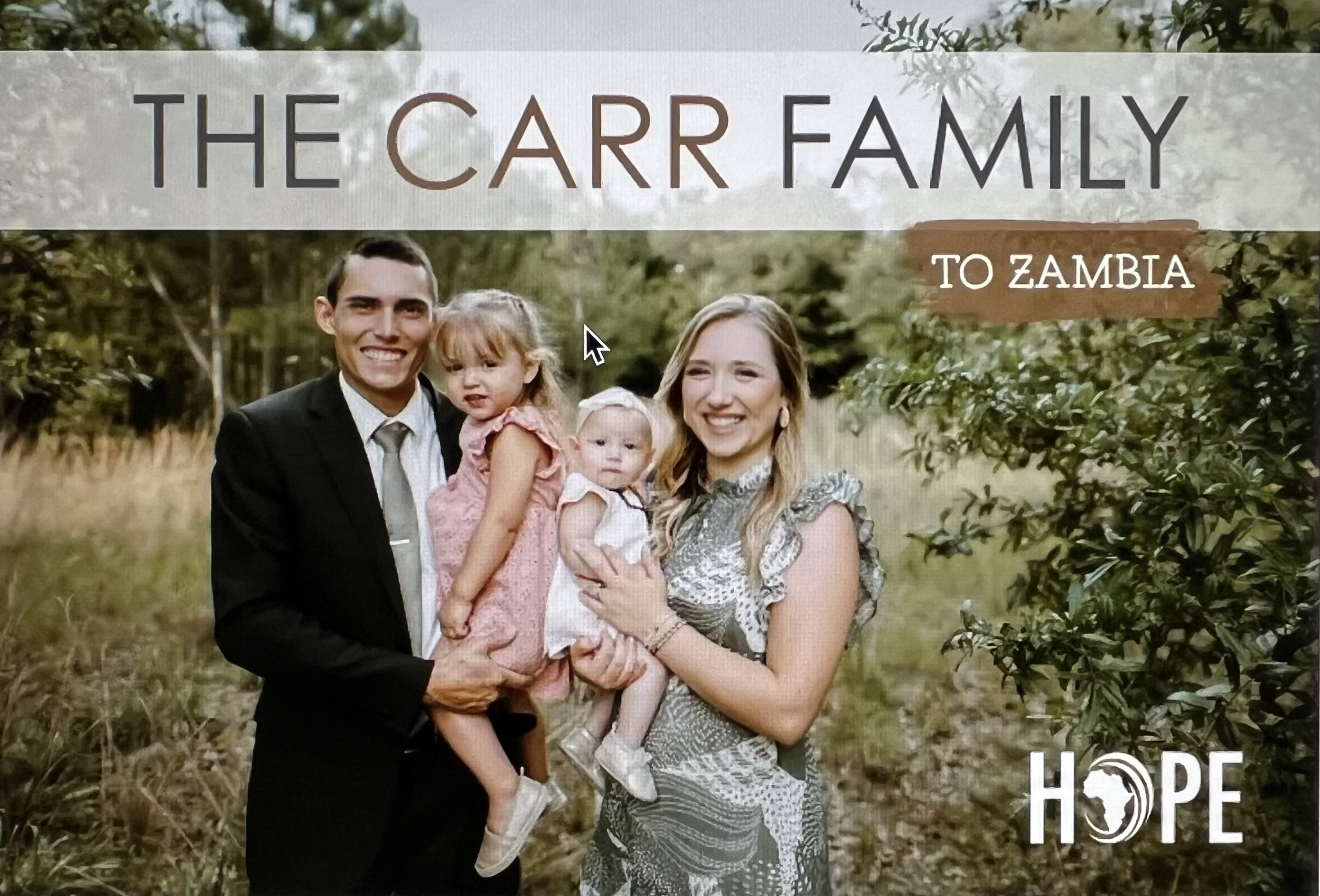 Carr family photo